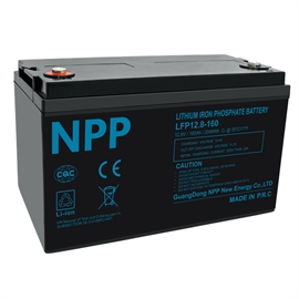 NPP Power Lithiumbatteri 12V/160Ah (Bluetooth)